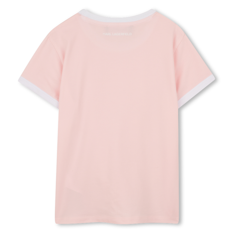 Short-Sleeved T-Shirt KARL LAGERFELD KIDS 
                        GIRL