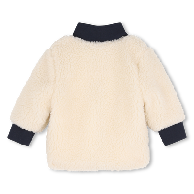 Fuzzy fleece cardigan TIMBERLAND BOY