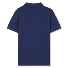 Short-sleeved piqu&eacute; polo shirt HUGO 
                    BOY