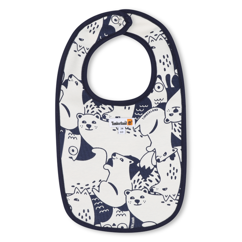 Printed pajamas and two bibs TIMBERLAND 
                        BOY