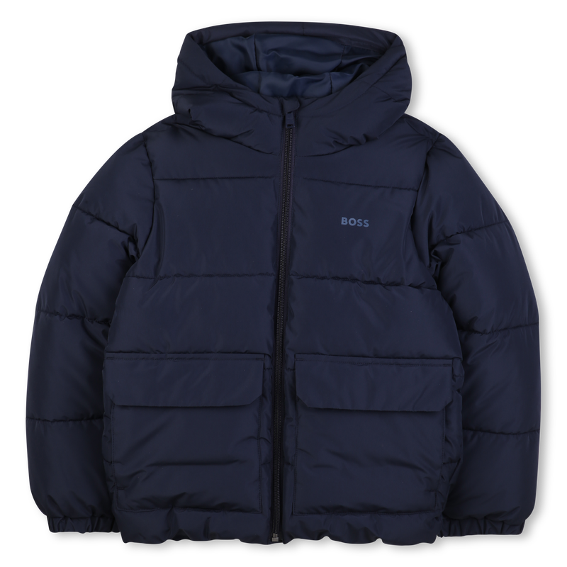 Hooded down jacket BOSS 
                        BOY