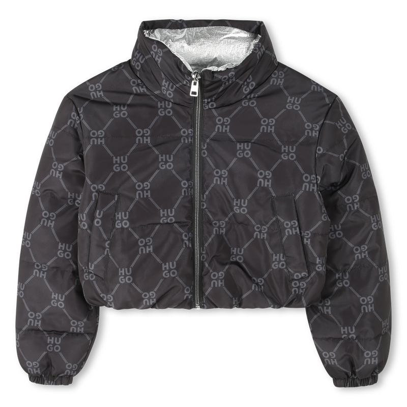 Reversible Cropped Puffer HUGO 
                    GIRL