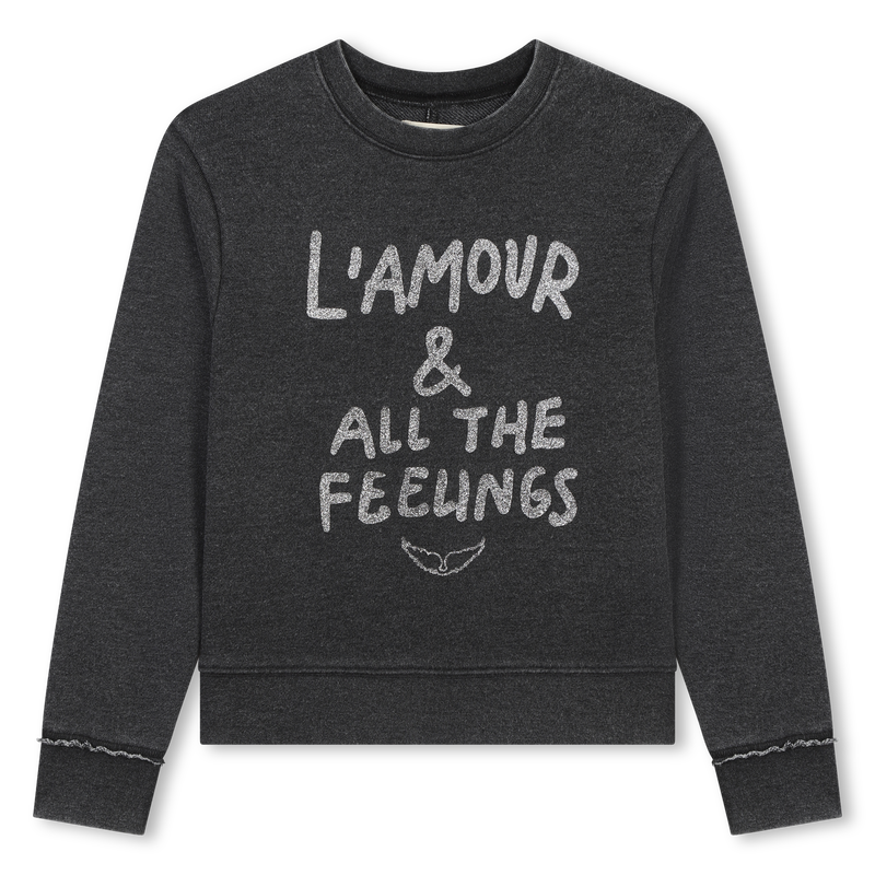 Fleece sweatshirt ZADIG VOLTAIRE 
                        GIRL