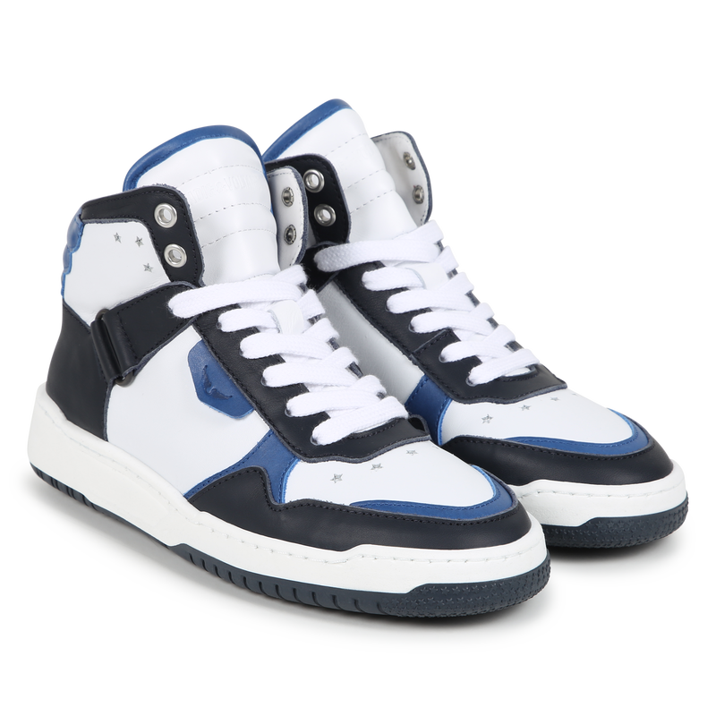 Zip-up leather trainers ZADIG & VOLTAIRE 
                        BOY