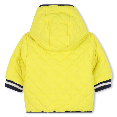 Reversible down jacket with warm hood TIMBERLAND BOY