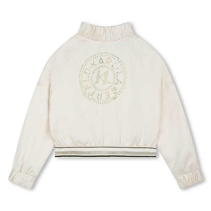 Diamanté Sweatshirt KARL LAGERFELD KIDS 
                    GIRL