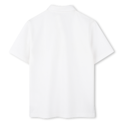 Plain polo with logo on chest TIMBERLAND BOY