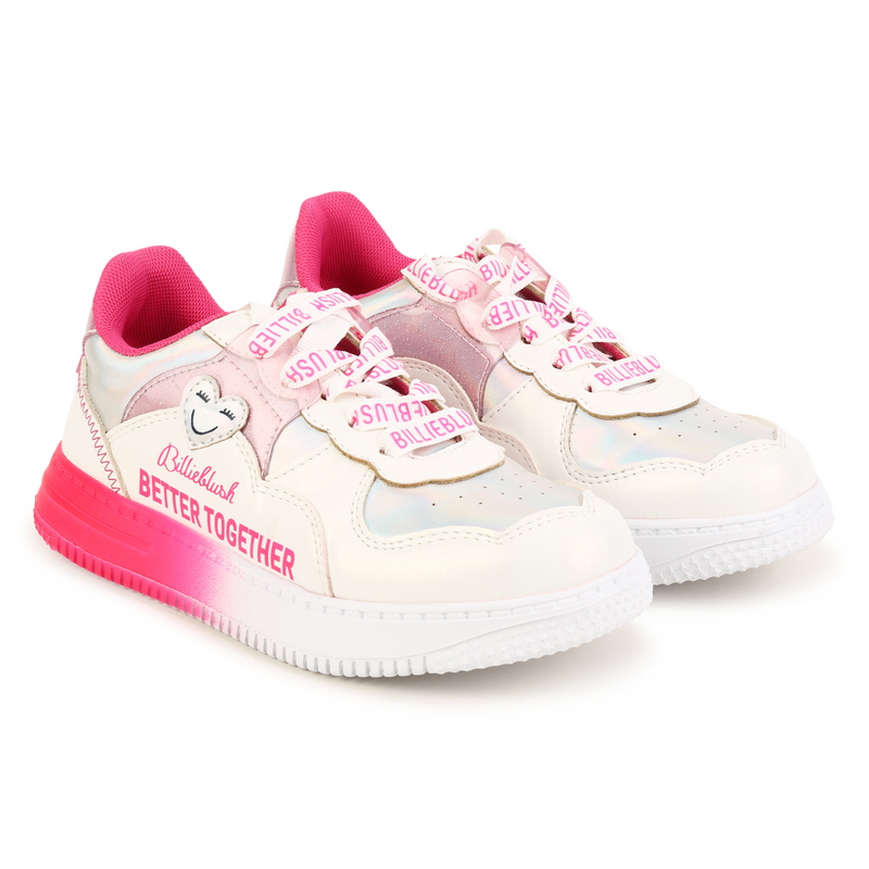 BILLIEBLUSH Iridescent glitter sneakers
