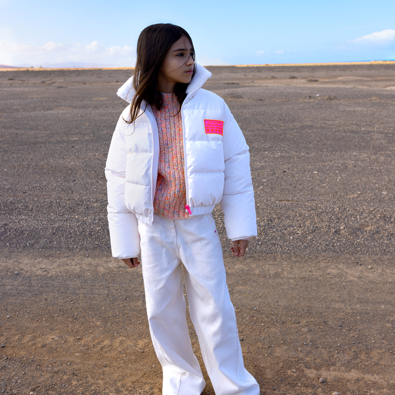 Quilted down jacket BILLIEBLUSH 
                        GIRL