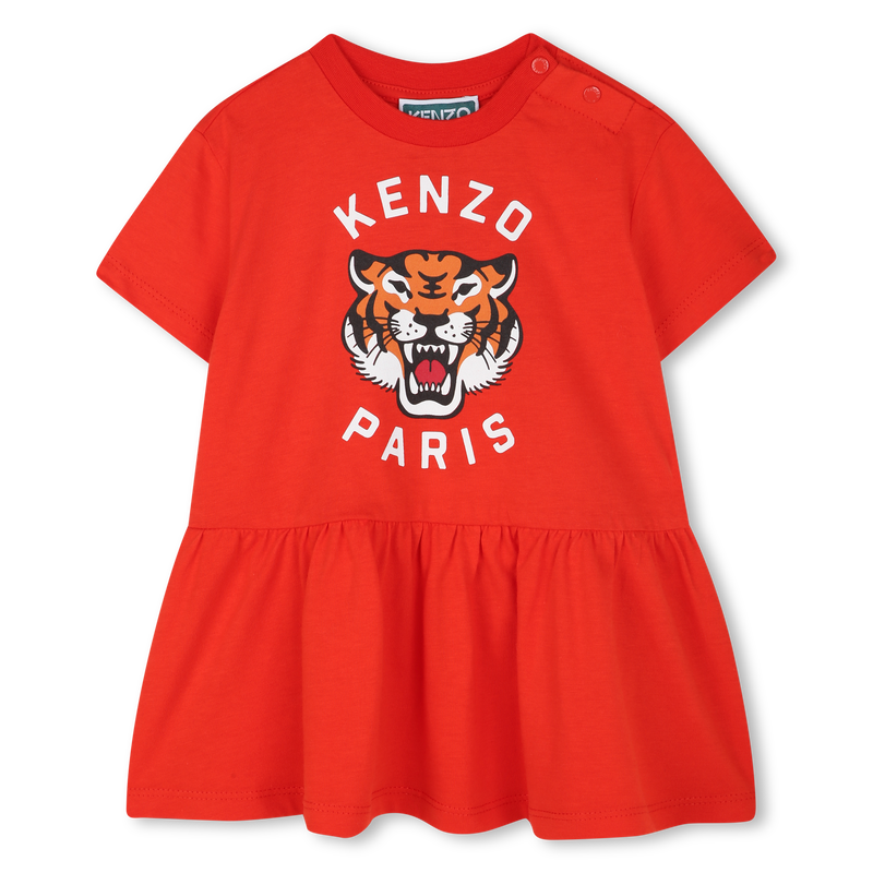 Short-sleeved dress KENZO KIDS 
                    GIRL