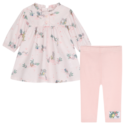 Cotton Leggings & Dress KENZO KIDS GIRL