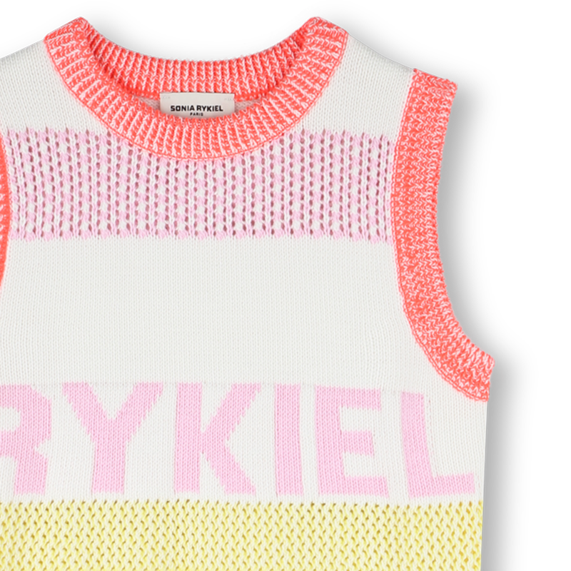 Sleeveless knitted dress SONIA RYKIEL 
                    GIRL