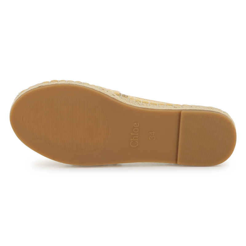 Raffia Espadrilles CHLOE 
                        GIRL