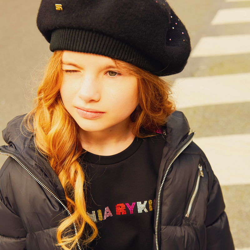 Multicolored Wool Beret SONIA RYKIEL 
                    GIRL