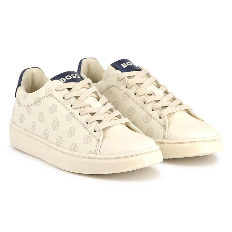 Lace-up canvas sneakers BOSS 
                    GIRL
