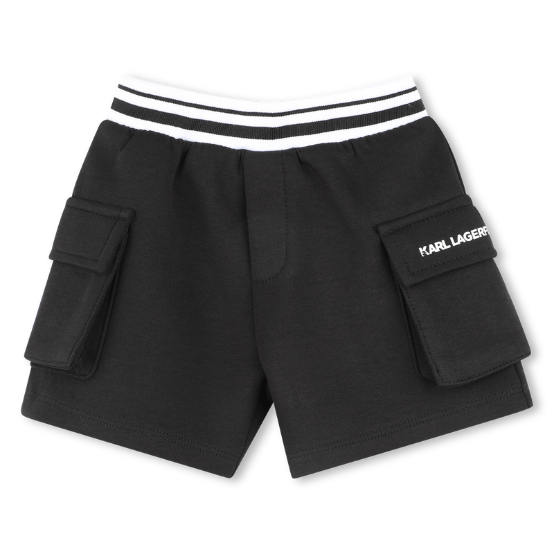 Shorts and T-shirt set KARL LAGERFELD KIDS 
                        BOY