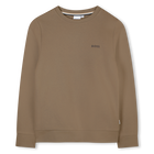 Round neck sweatshirt, COOKIE, hi-res