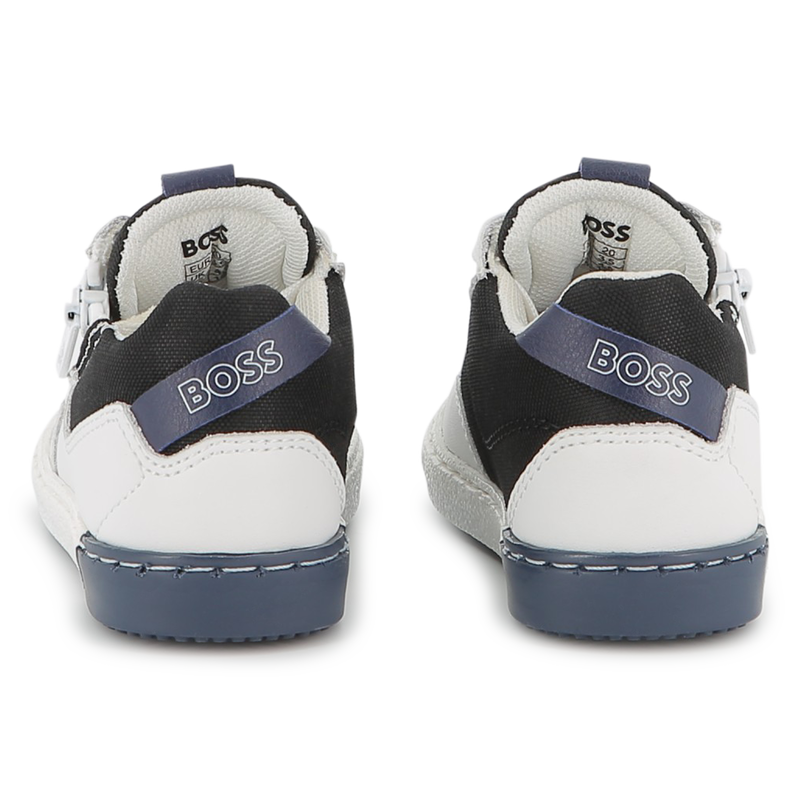 Sneakers with laces and zip BOSS 
                    BOY