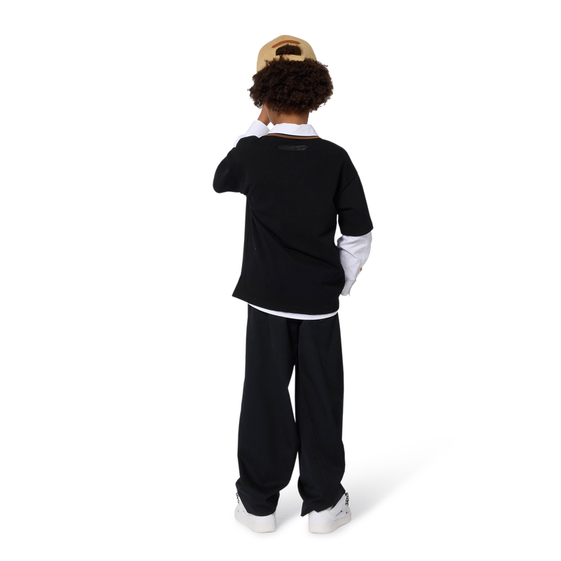 Short-sleeved polo shirt LANVIN 
                    BOY