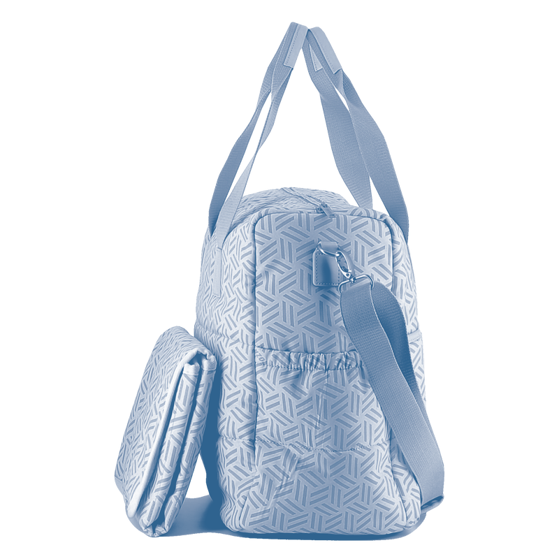 Quilted diaper bag in printed poplin KENZO KIDS 
                    UNISEX