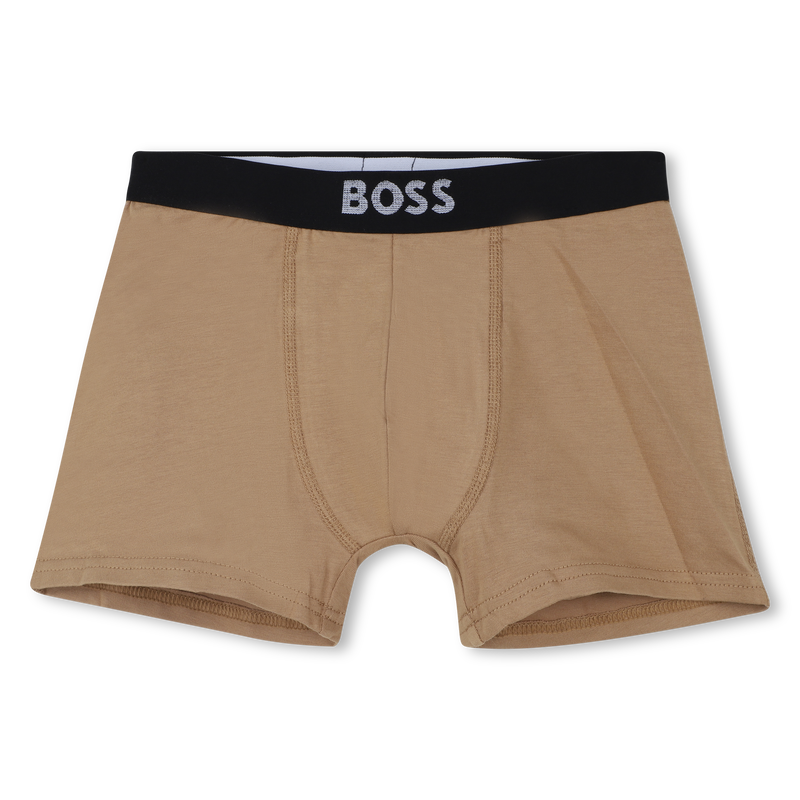 Pack of 2 jersey boxer briefs BOSS 
                    BOY