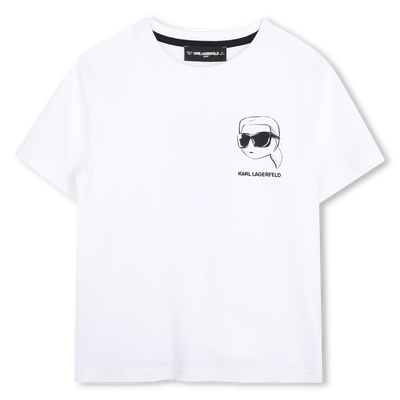 Short sleeve t-shirt KARL LAGERFELD KIDS BOY