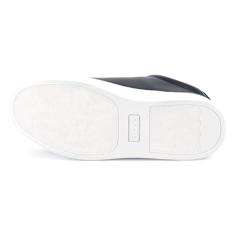 Lace-Up Leather Sneakers BOSS 
                        BOY