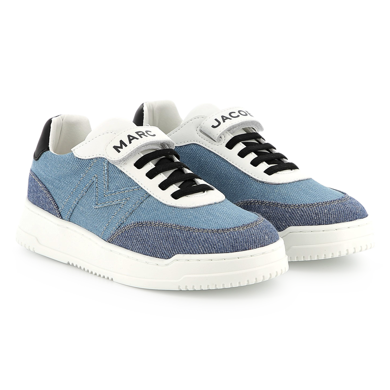 Velcro leather sneakers MARC JACOBS 
                    BOY