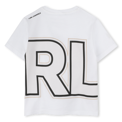 Short-sleeved T-shirt KARL LAGERFELD KIDS BOY