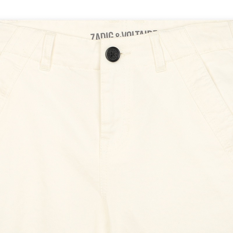Embroidered Faded Shorts ZADIG & VOLTAIRE 
                    GIRL