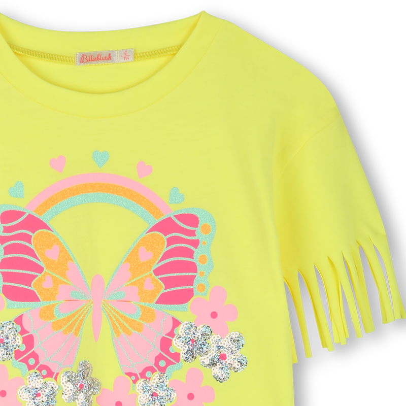 Straight dress with fringe BILLIEBLUSH 
                        GIRL