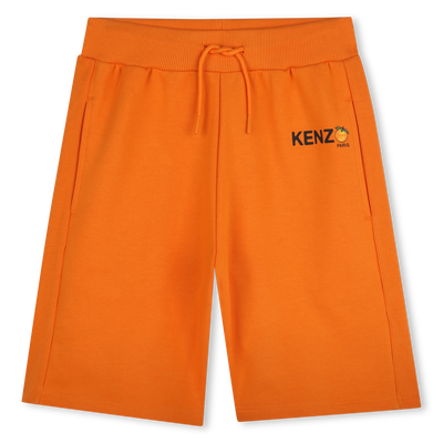 Fleece Bermuda shorts KENZO KIDS BOY