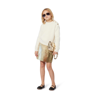 Short polyester skirt MICHAEL KORS GIRL