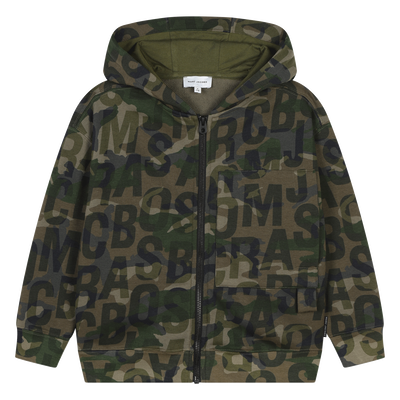 Hooded Fleece Cardigan MARC JACOBS UNISEX