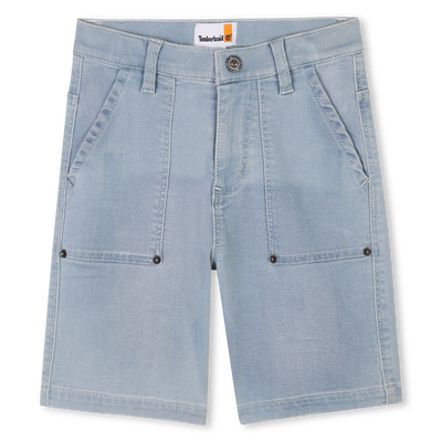Stretch denim Bermuda shorts TIMBERLAND BOY