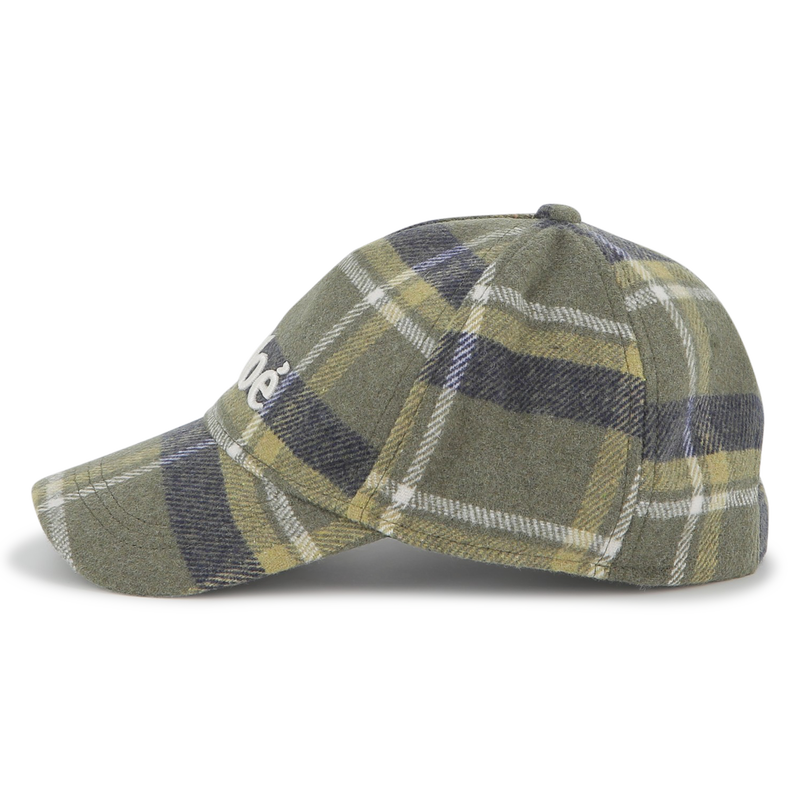 Plaid cap CHLOE 
                        GIRL