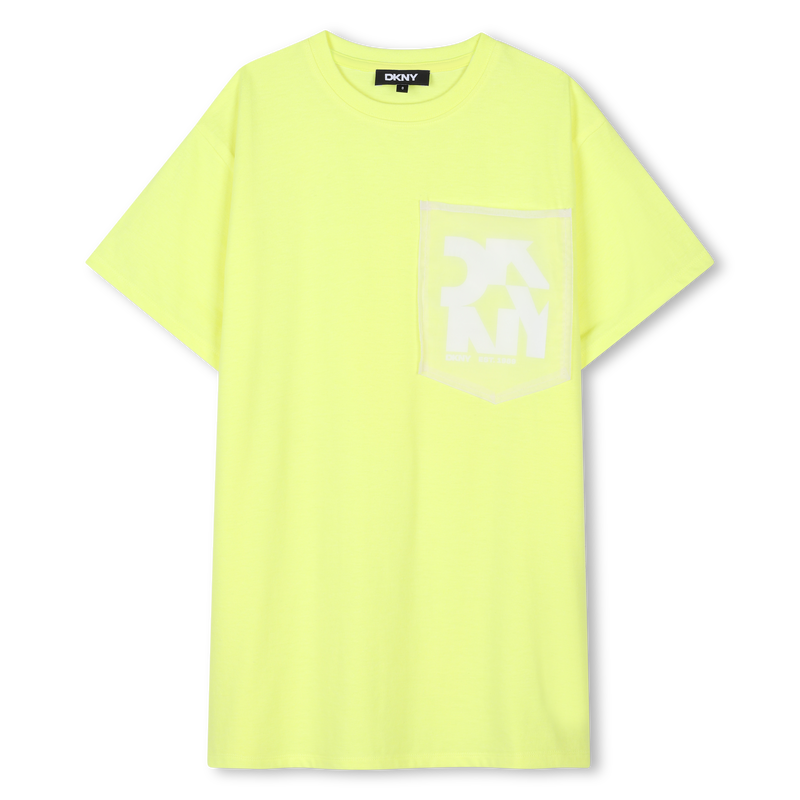 Short-sleeved T-shirt dress DKNY 
                        GIRL