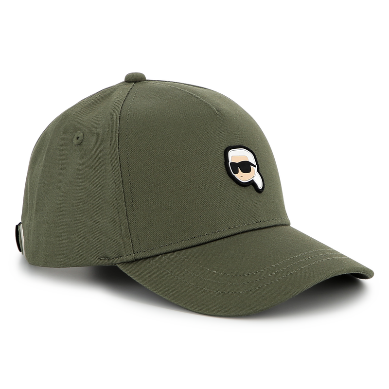Adjustable cotton cap KARL LAGERFELD KIDS 
                        BOY