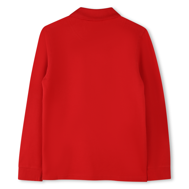 Long-Sleeved Polo Shirt HUGO 
                    BOY