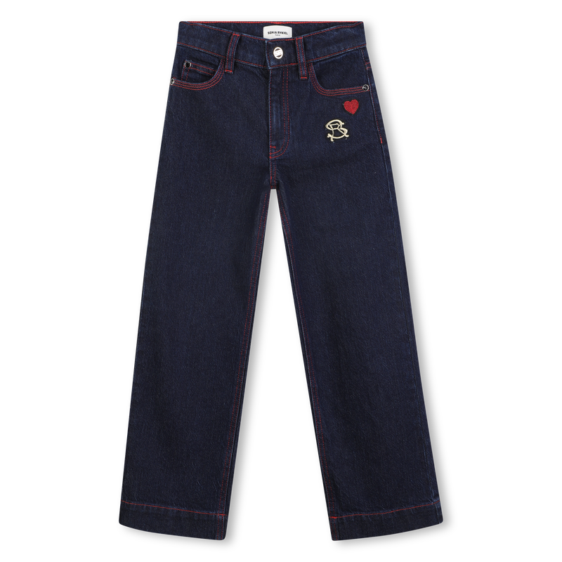 Denim pants SONIA RYKIEL 
                    GIRL