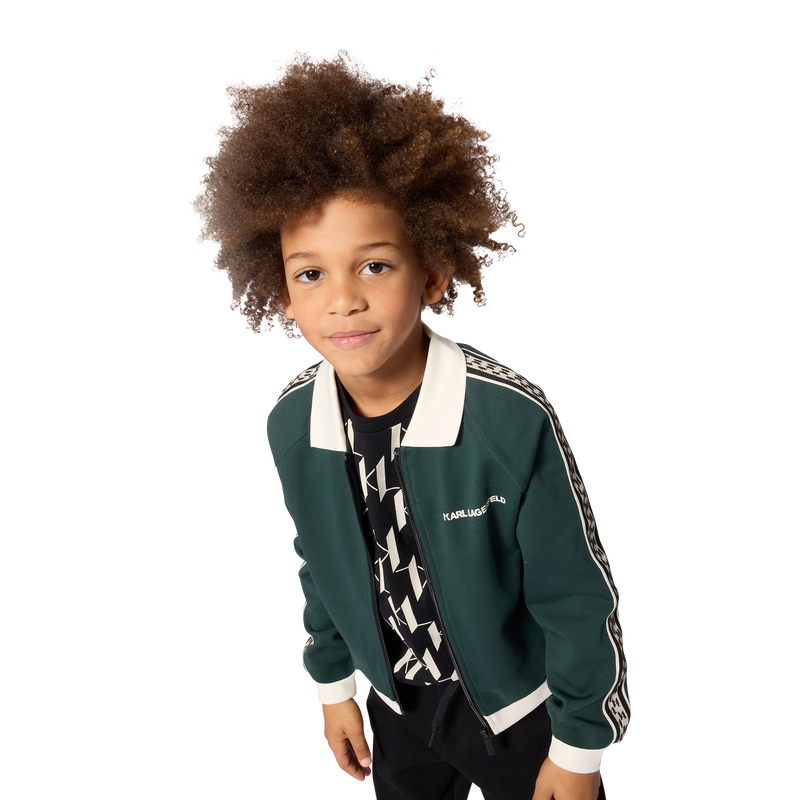 Jogging cardigan KARL LAGERFELD KIDS 
                        BOY