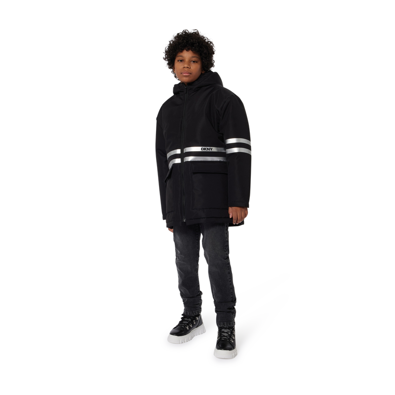 Water-Repellent Hooded Parka DKNY 
                    UNISEX