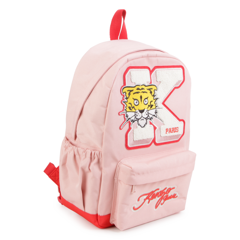 KENZO KIDS Twill patch backpack
