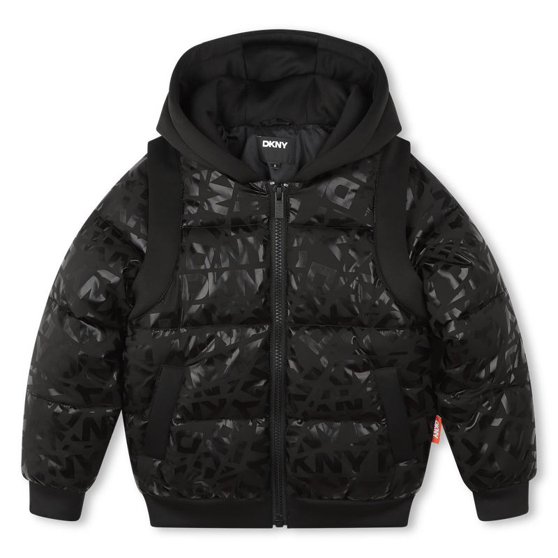 Hooded Puffer Jacket DKNY 
                    UNISEX