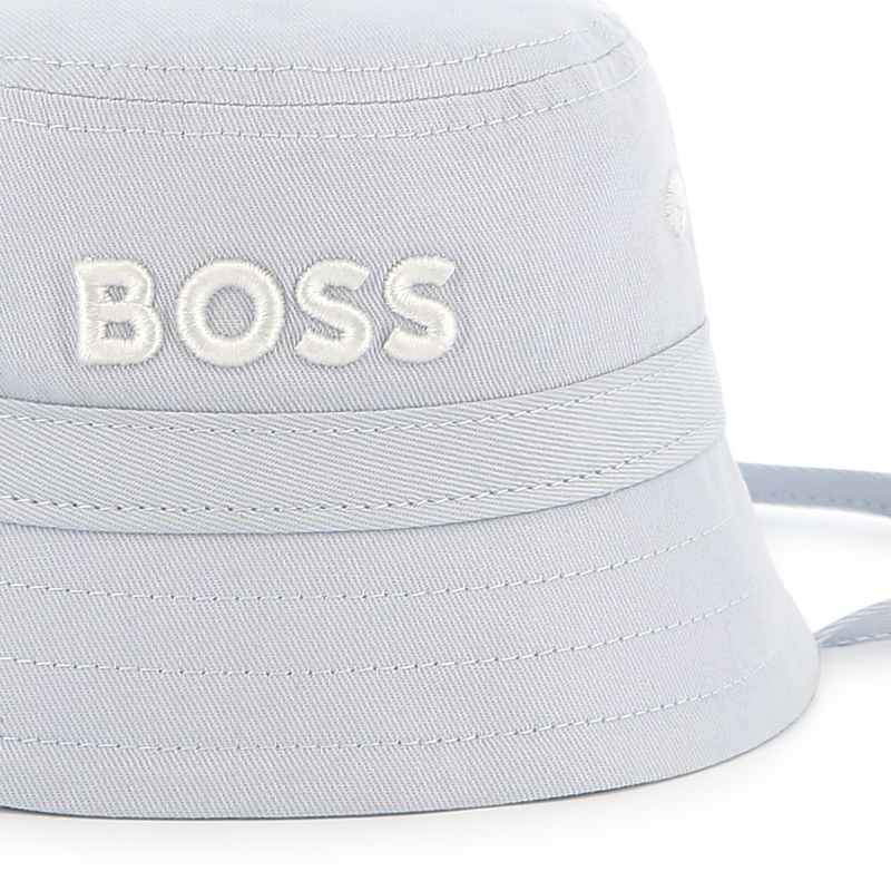 Cotton hat with chin ties BOSS 
                    BOY