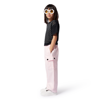 Cotton trousers with pockets MARC JACOBS GIRL