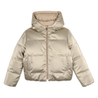 Reversible down jacket, LIGHT CHOCOLATE BROWN, hi-res