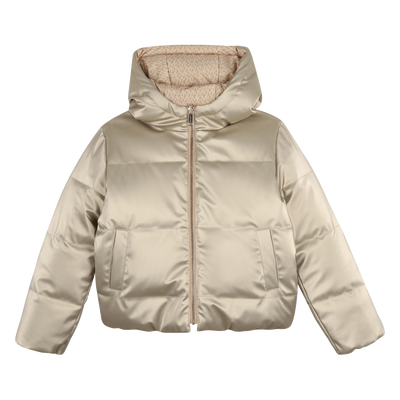 Reversible down jacket MICHAEL KORS GIRL