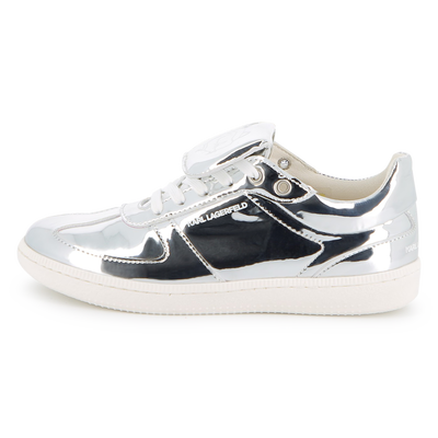 Mirror-Effect Sneakers KARL LAGERFELD KIDS GIRL
