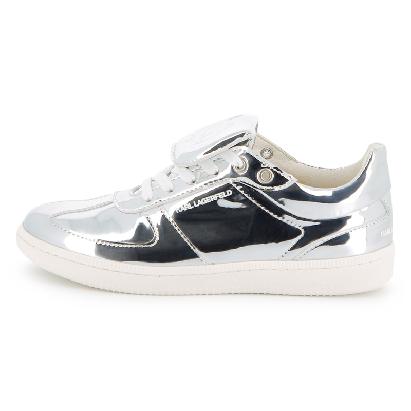 Mirror-Effect Sneakers KARL LAGERFELD KIDS 
                        GIRL